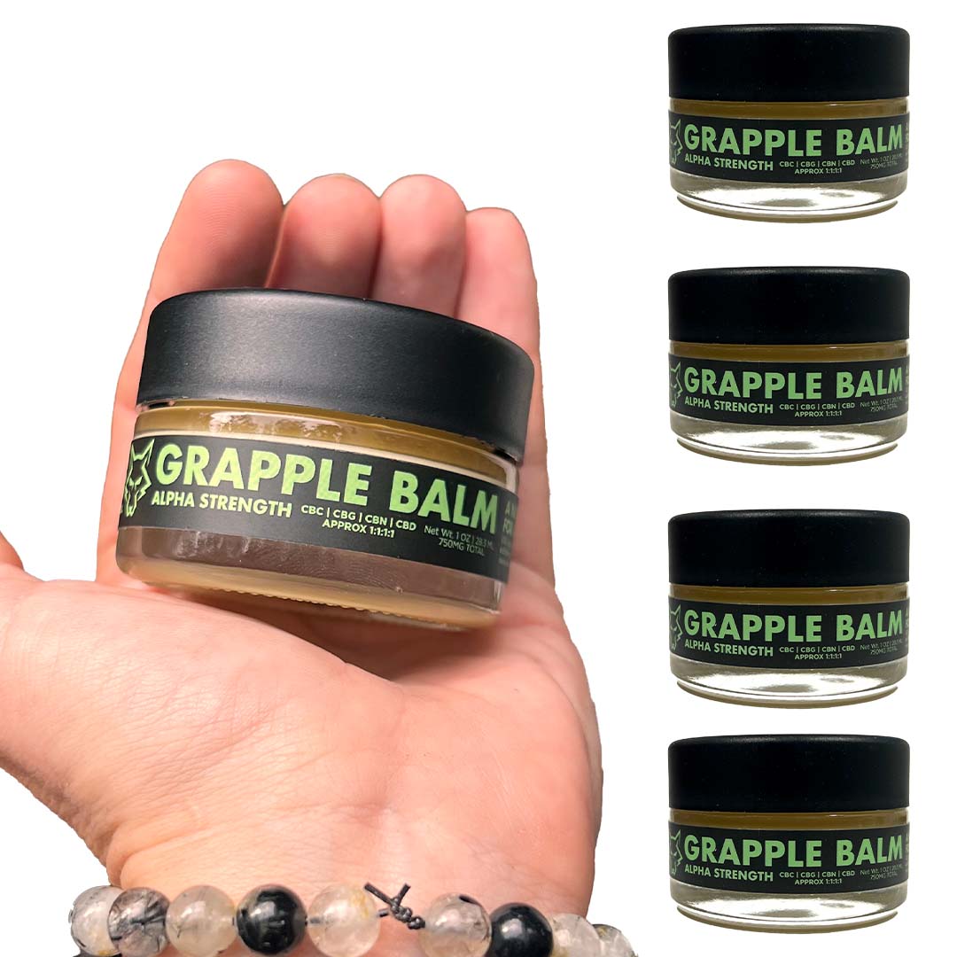 5 Pack Alpha Strength 1oz Balm